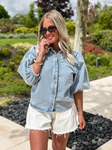 Chemise en jeans Bastia - Bleu
