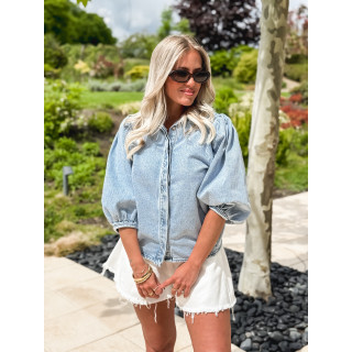 Chemise en jeans Bastia - Bleu