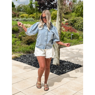 Chemise en jeans Bastia - Bleu