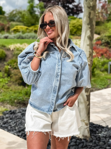 Chemise en jeans Bastia - Bleu