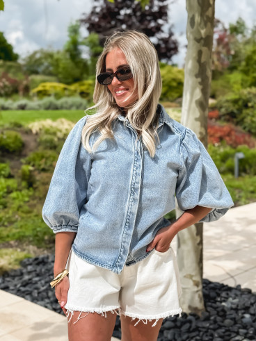 Chemise en jeans Bastia - Bleu