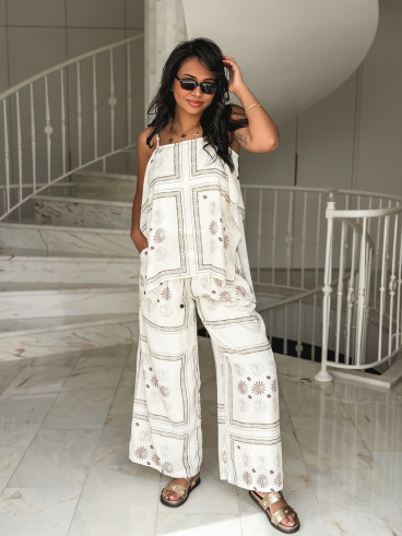 Blouse fluide Ava - Crème Blouse fluide Ava - Crème
