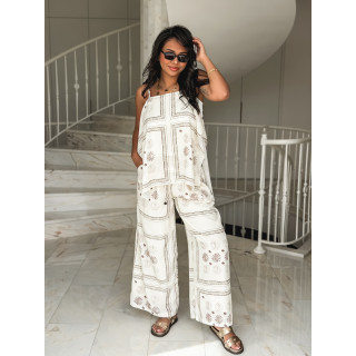 Blouse fluide Ava - Crème