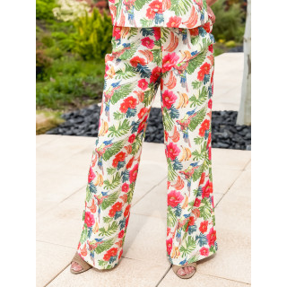 Pantalon à motifs Taliyah - Multicolore