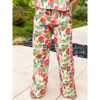 Pantalon à motifs Taliyah - Multicolore