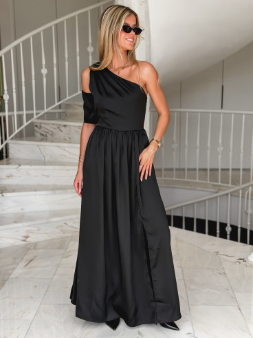 Robe longue Suzel - Noir