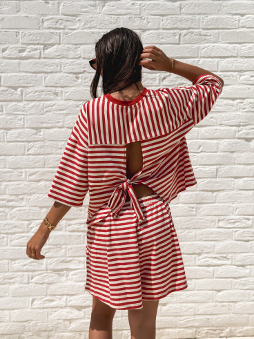 Short Liora - Rouge/Beige Short Liora - Rouge/Beige