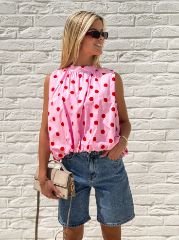 Blouse Sohane - Rose