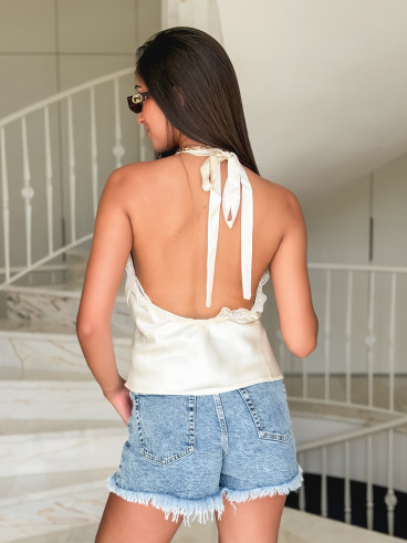 Blouse Tessia - Crème