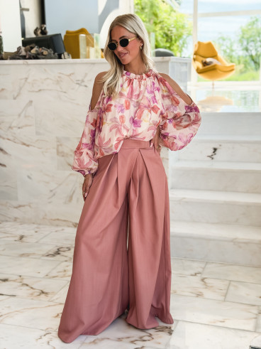 Pantalon Mayari - Vieux rose