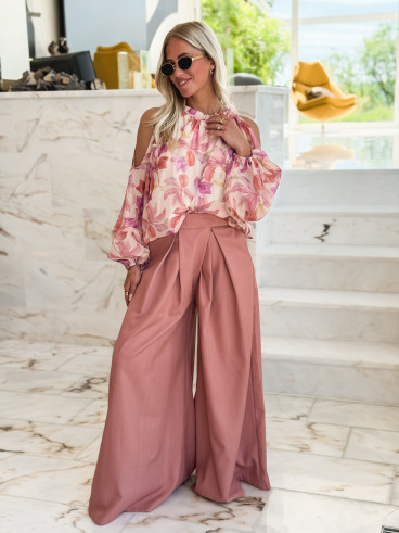 Pantalon Mayari - Vieux rose