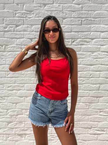 Top Dona - Rouge Top Dona - Rouge