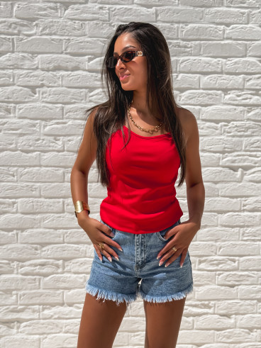 Top Dona - Rouge Top Dona - Rouge