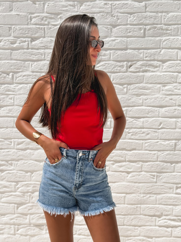 Top Dona - Rouge Top Dona - Rouge