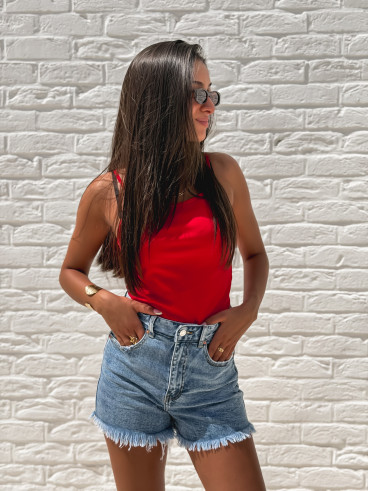Top Dona - Rouge Top Dona - Rouge