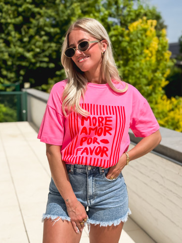 T-shirt Zenara - Rose T-shirt Zenara - Rose