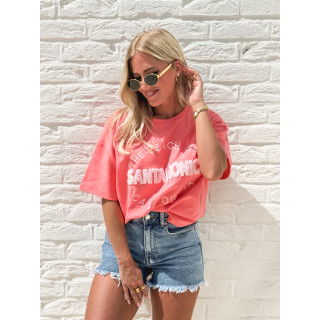 T-shirt "Santa Monica" - Rose