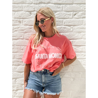 T-shirt "Santa Monica" - Rose