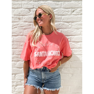 T-shirt "Santa Monica" - Rose