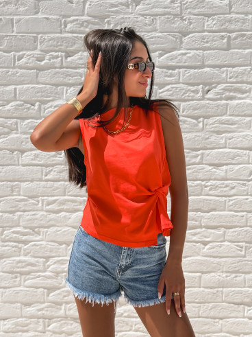 Blouse Loara - Corail