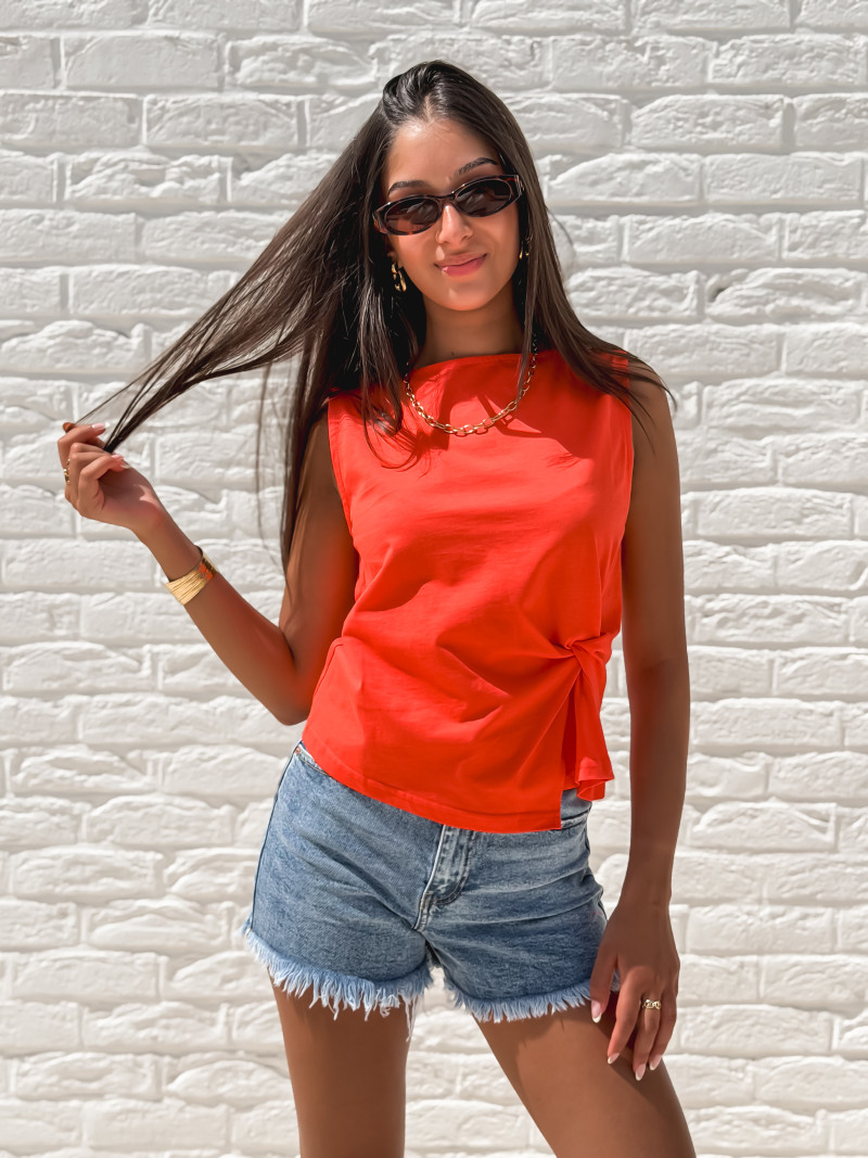 Blouse Loara - Corail