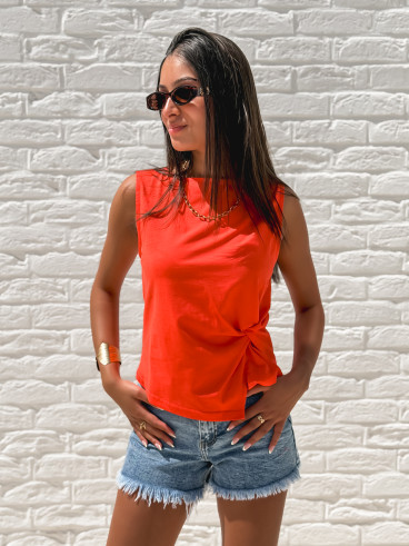 Blouse Loara - Corail