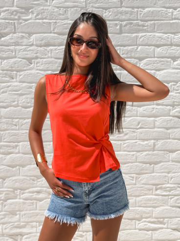 Blouse Loara - Corail