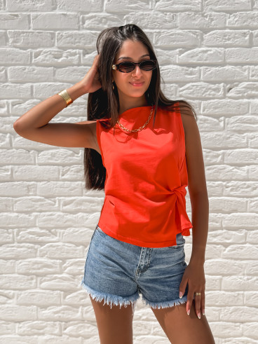 Blouse Loara - Corail