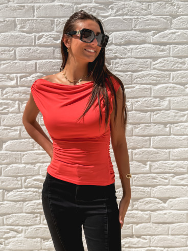 Blouse Mazia - Rouge Blouse Mazia - Rouge