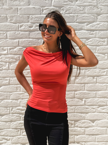 Blouse Mazia - Rouge
