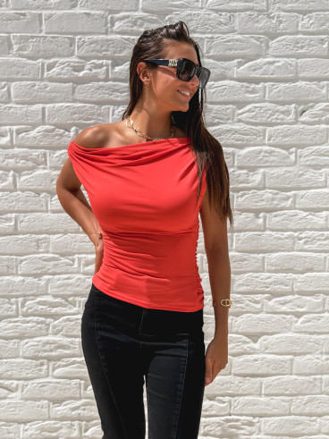 Blouse Mazia - Rouge Blouse Mazia - Rouge
