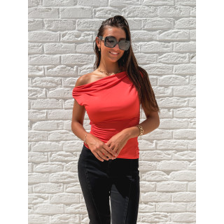 Blouse Mazia - Rouge