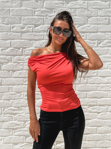 Blouse Mazia - Rouge