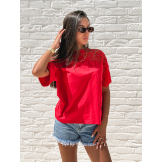T-shirt Ysalis - Rouge