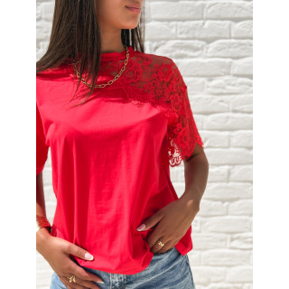 T-shirt Ysalis - Rouge