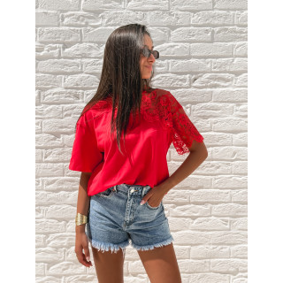 T-shirt Ysalis - Rouge
