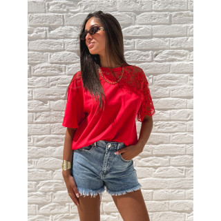 T-shirt Ysalis - Rouge