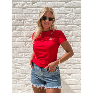 T-shirt Esmé - Rouge