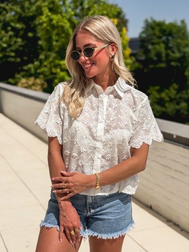 Chemise Mayla - Blanc Chemise Mayla - Blanc