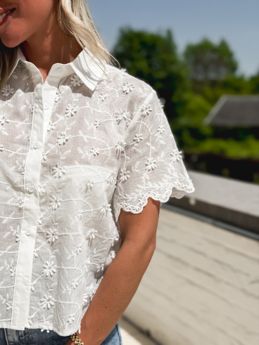 Chemise Mayla - Blanc Chemise Mayla - Blanc