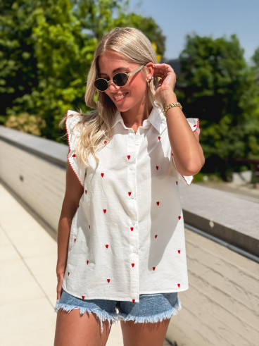 Chemisier Ruby - Blanc Chemisier Ruby - Blanc