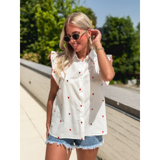 Chemisier Ruby - Blanc