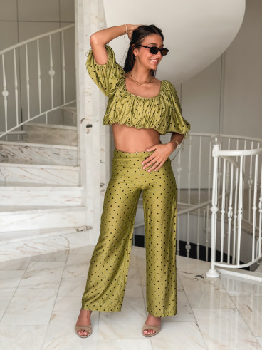 Blouse Eina - Vert olive