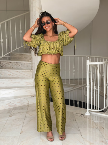 Blouse Eina - Vert olive