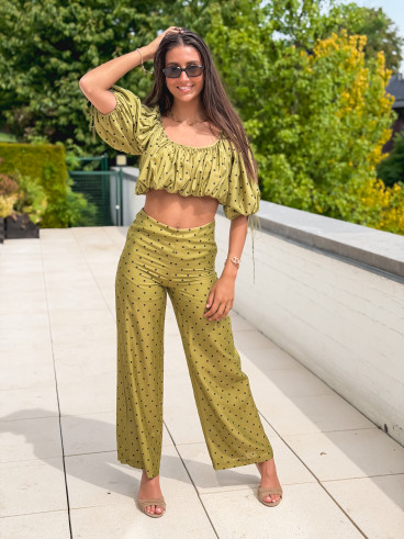 Blouse Eina - Vert olive