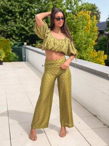 Blouse Eina - Vert olive