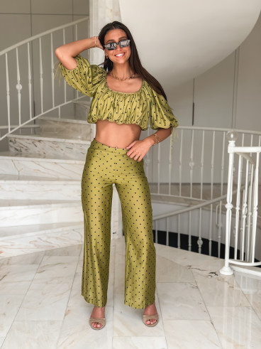 Blouse Eina - Vert olive