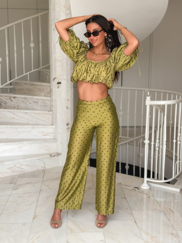 Blouse Eina - Vert olive