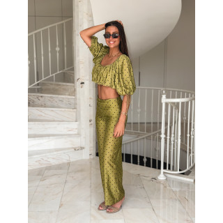 Blouse Eina - Vert olive
