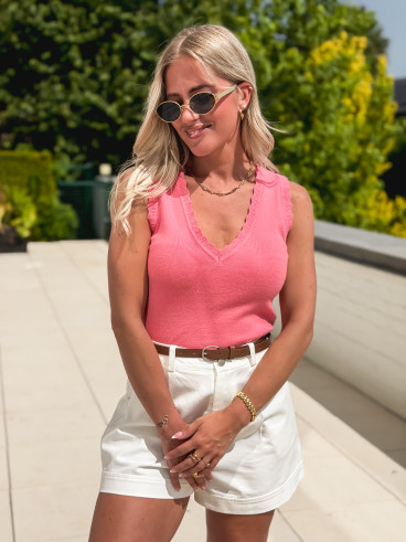 Débardeur Andréanne - Rose